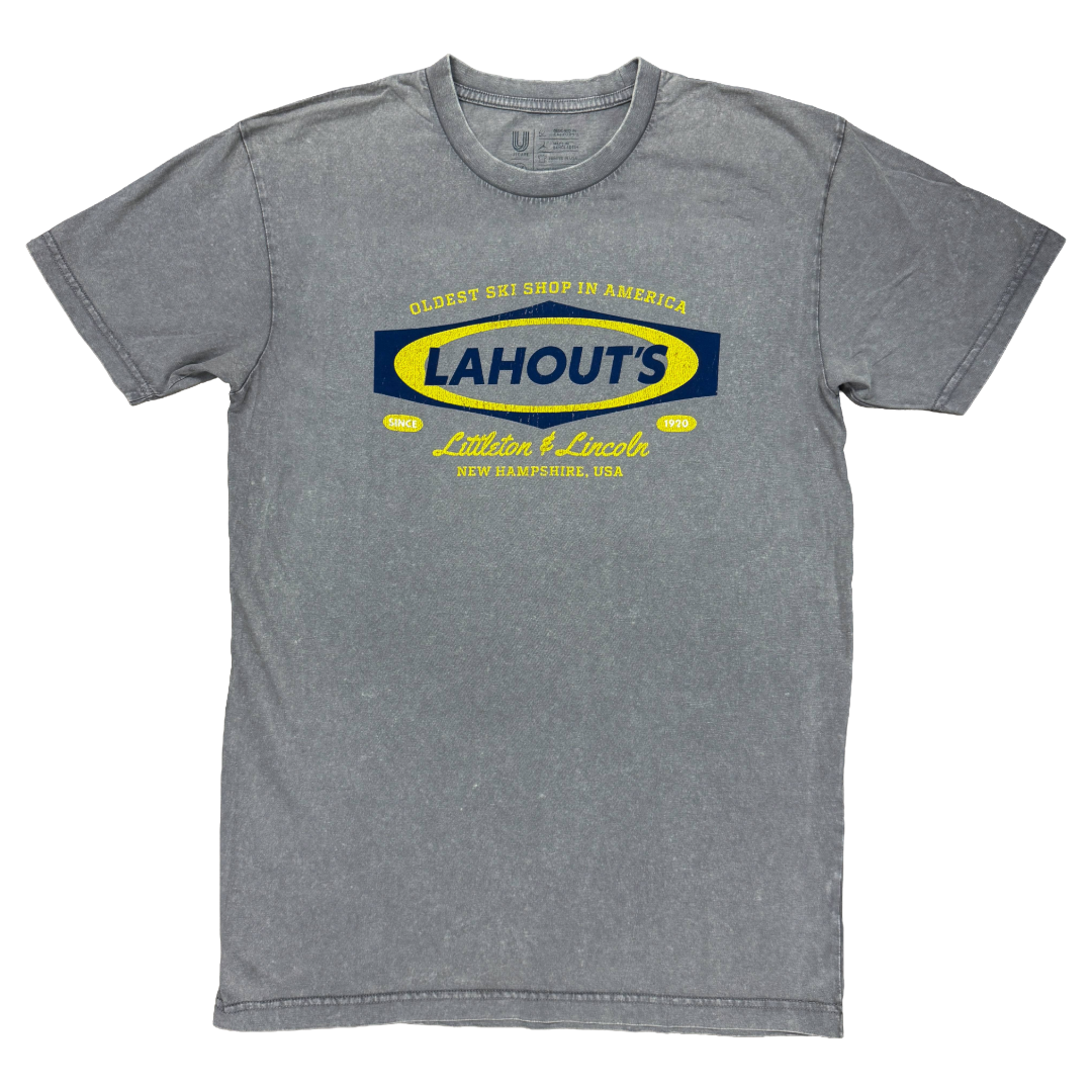 The Mineral Wash Tee - Vintage Grey