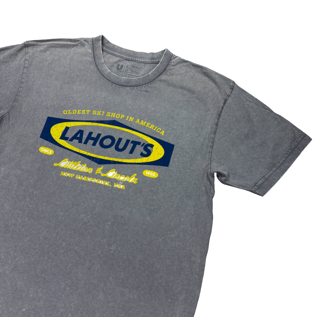 The Mineral Wash Tee - Vintage Grey