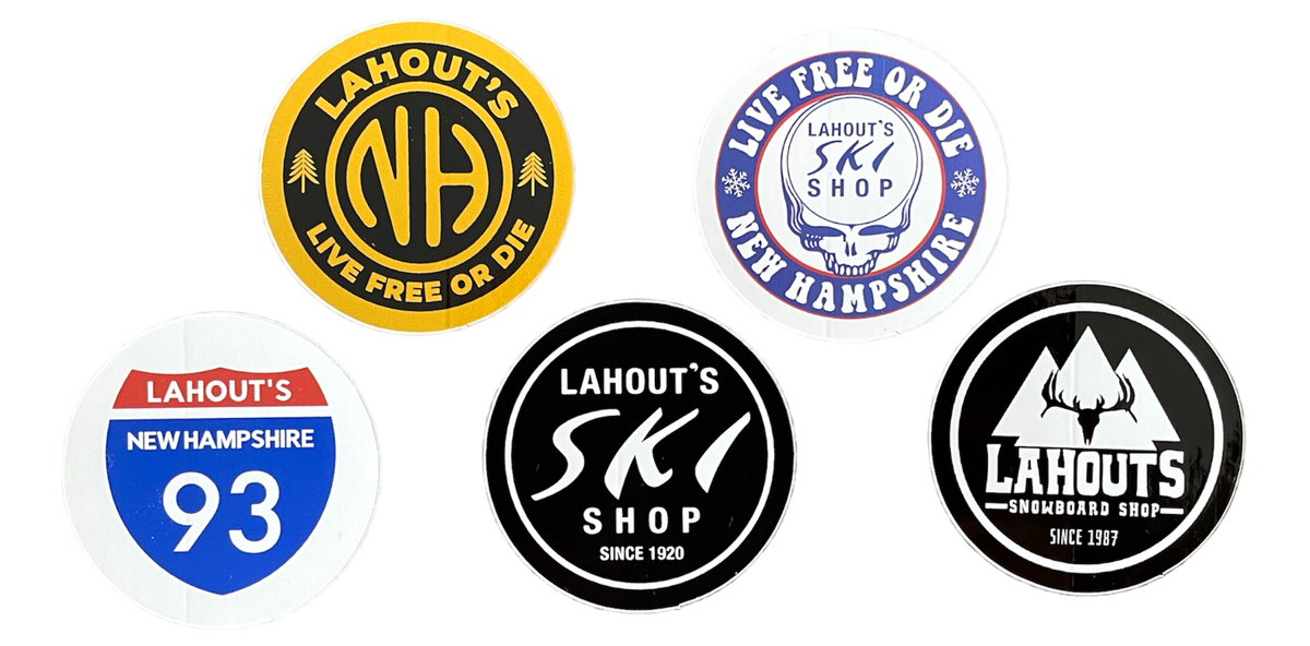 The Mini Mix Sticker Pack – Lahout's - America's Oldest Ski Shop