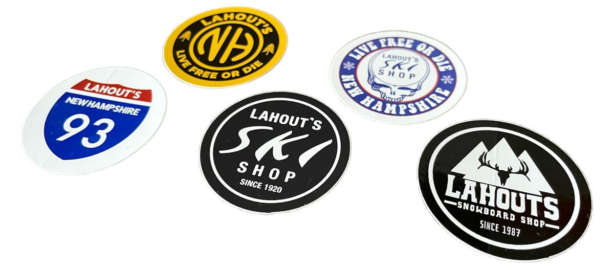 The Mini Mix Sticker Pack – Lahout's - America's Oldest Ski Shop