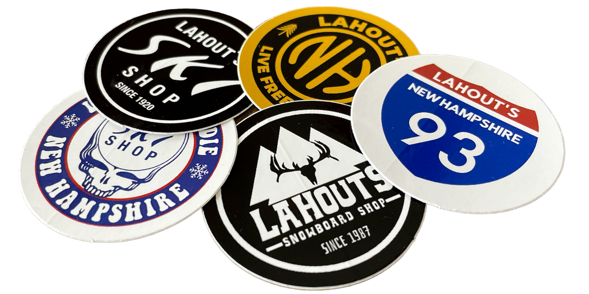 The Mini Mix Sticker Pack – Lahout's - America's Oldest Ski Shop
