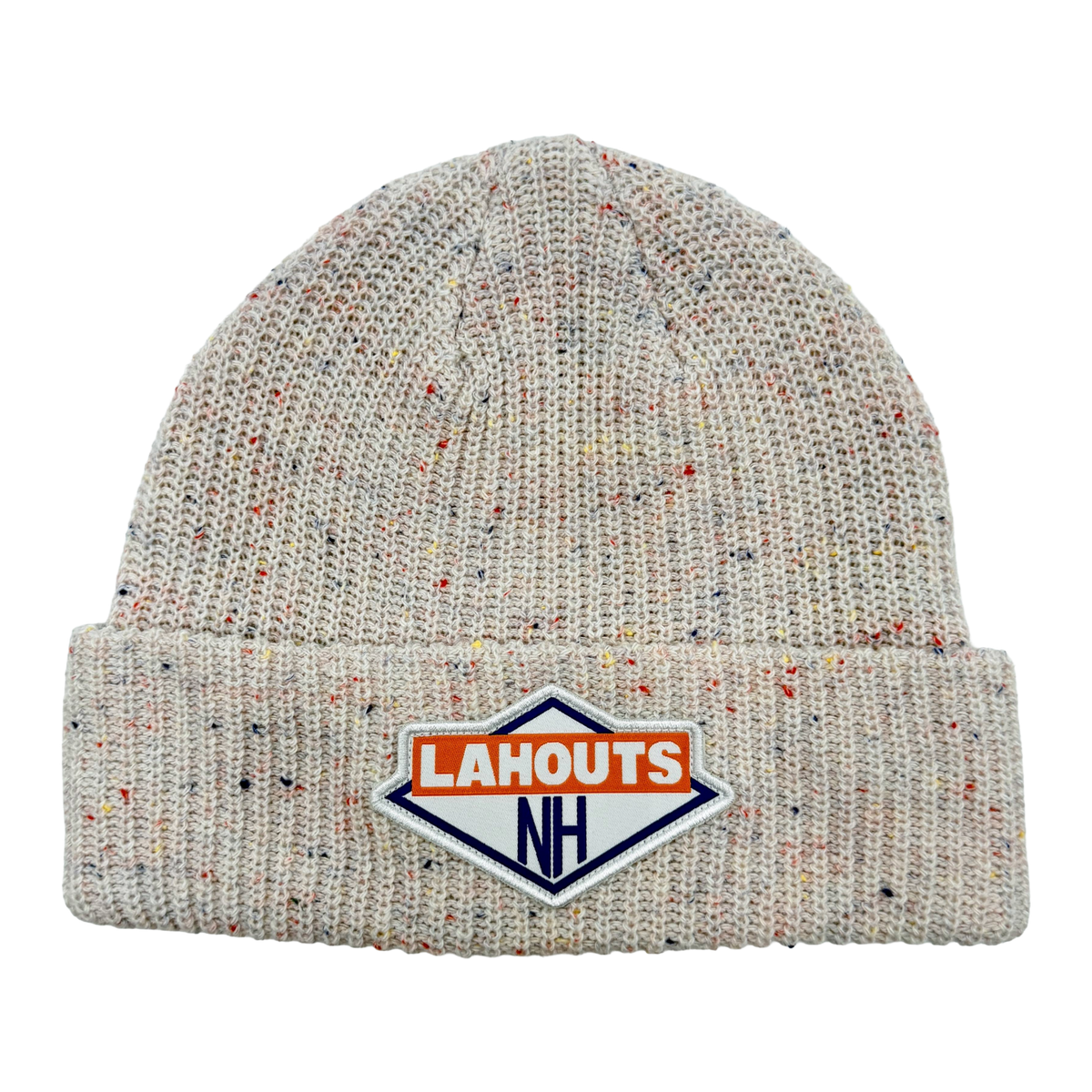Phil Beanie - White Speckle – Lahout's - America's Oldest Ski Shop