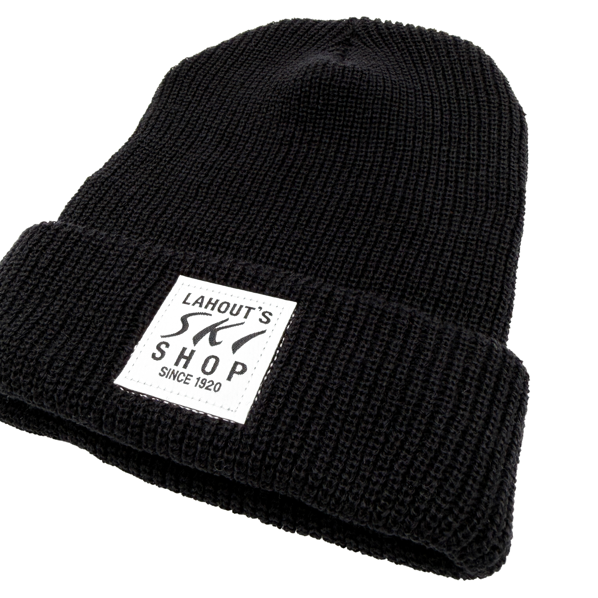 Ski Shop Knit Beanie - Black