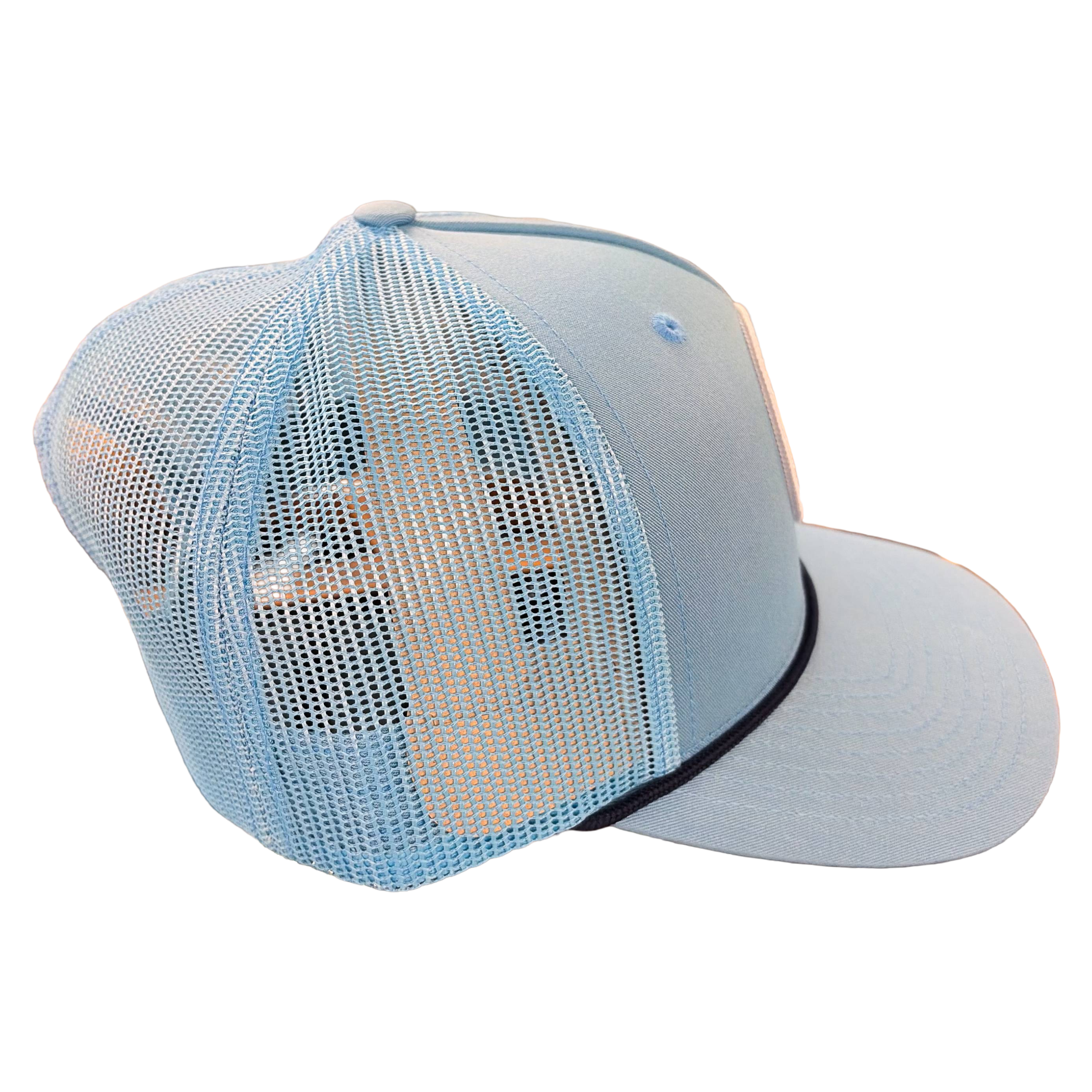 The Larry Five Panel Trucker - Blue/Navy