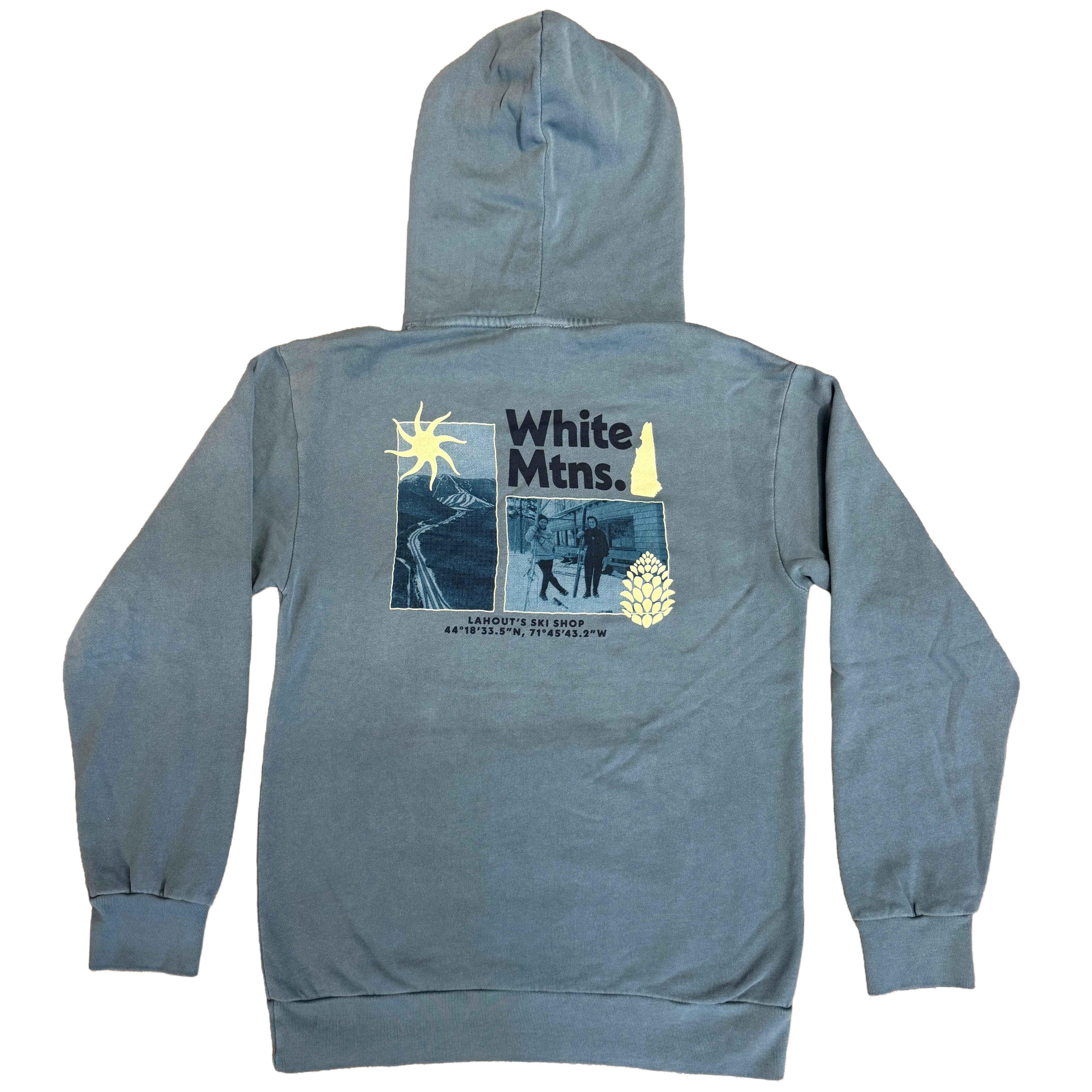 The Notch Hoody - Pebble Blue