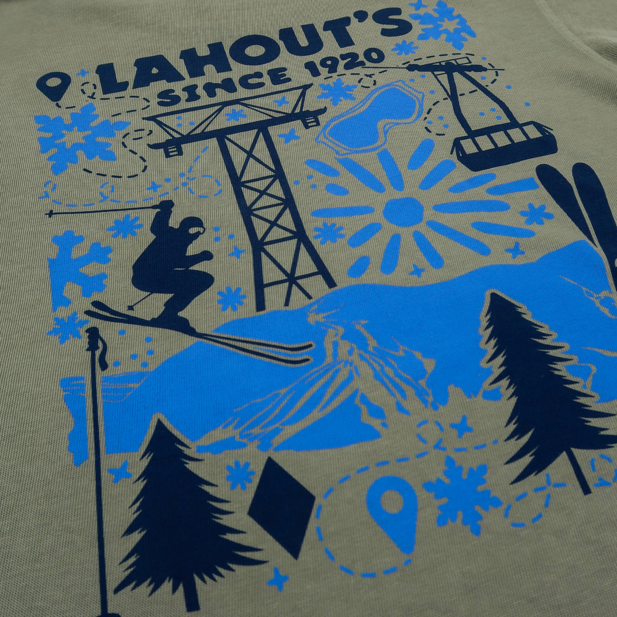 The Notch - Oil Green – Lahout's - America's Oldest Ski Shop